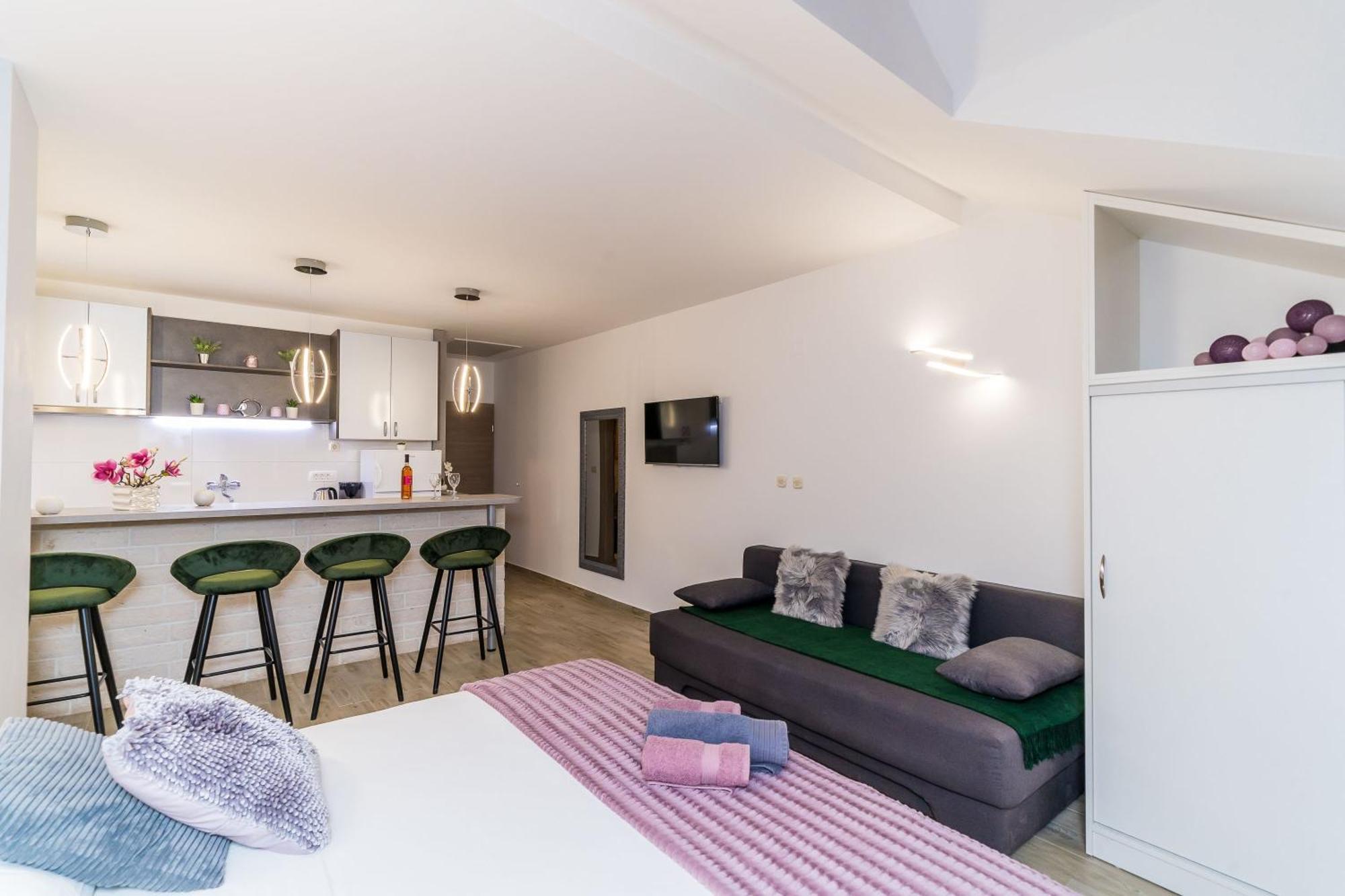 Apartments Sandito Mlini Pokoj fotografie